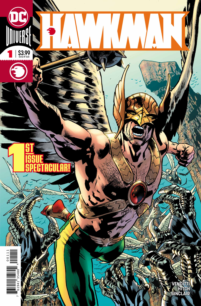 The cover from Hawkman #1.